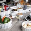 HANDED BY OUTDOOR: fehér/egérsszürke fonott tartók