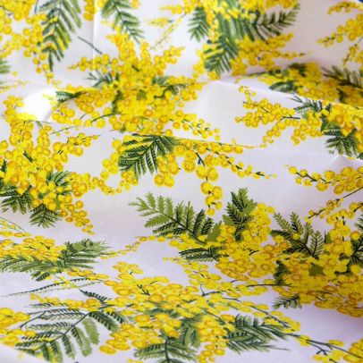 Mimózás kerti textil