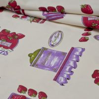 Lila-pink befőttes vastag vászon